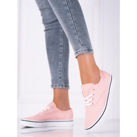 SHELOVET Sneakers för kvinnor rosa 1