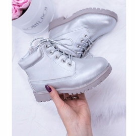 PA1 Barns silverisolerade Trappers Dexter -stövlar 4