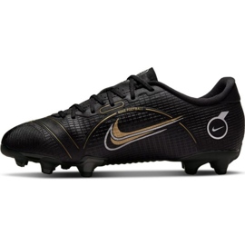 Nike Mercurial Vapor 14 Academy FG/MG Jr DJ2856 007 fotbollsskor svart svart 1