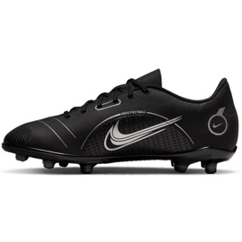 Nike Mercurial Vapor 14 Club FG/MG Jr DJ2895 007 fotbollsskor svart svart 1