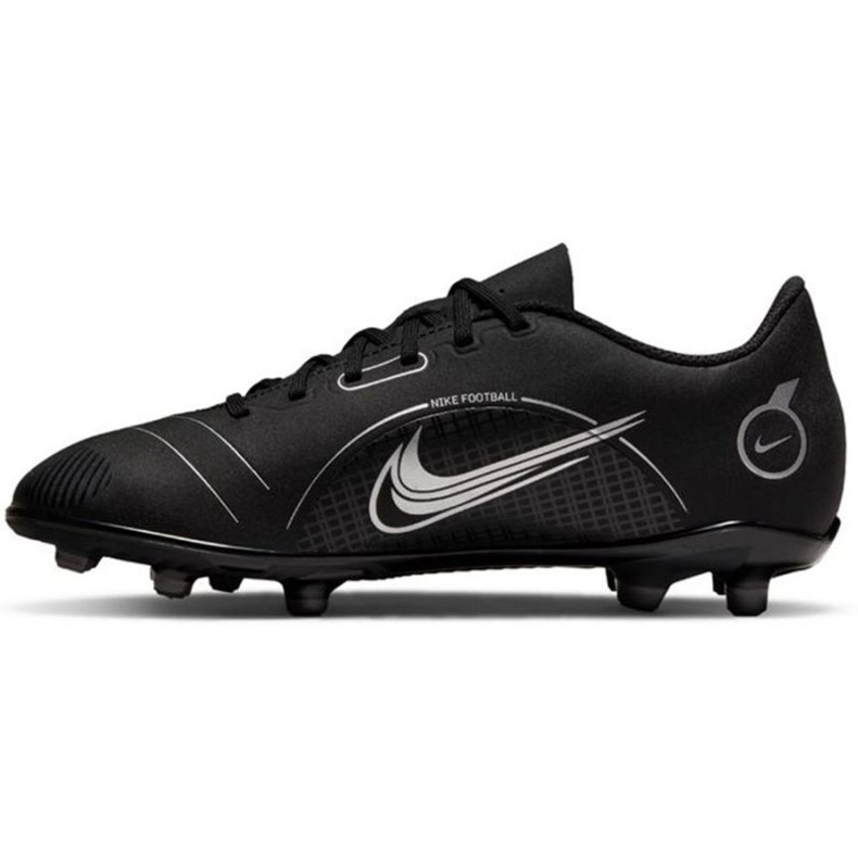 Nike Mercurial Vapor 14 Club FG/MG Jr DJ2895 007 fotbollsskor svart svart 1