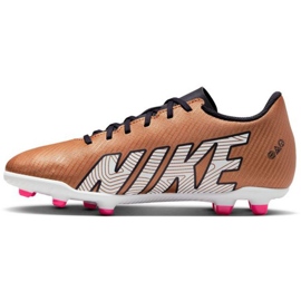 Nike Mercurial Vapor 15 Club Qatar FG/MG Jr DR6048 810 fotbollsskor brun gyllene 1