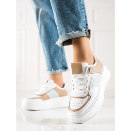 TRENDI Fashionabla Sneakers På En Bred Plattform mångfärgad 2