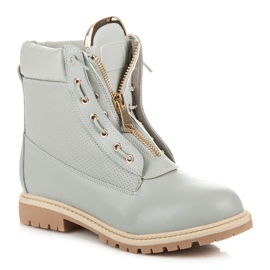 Vices Trappers fästs med dragkedja grå 1