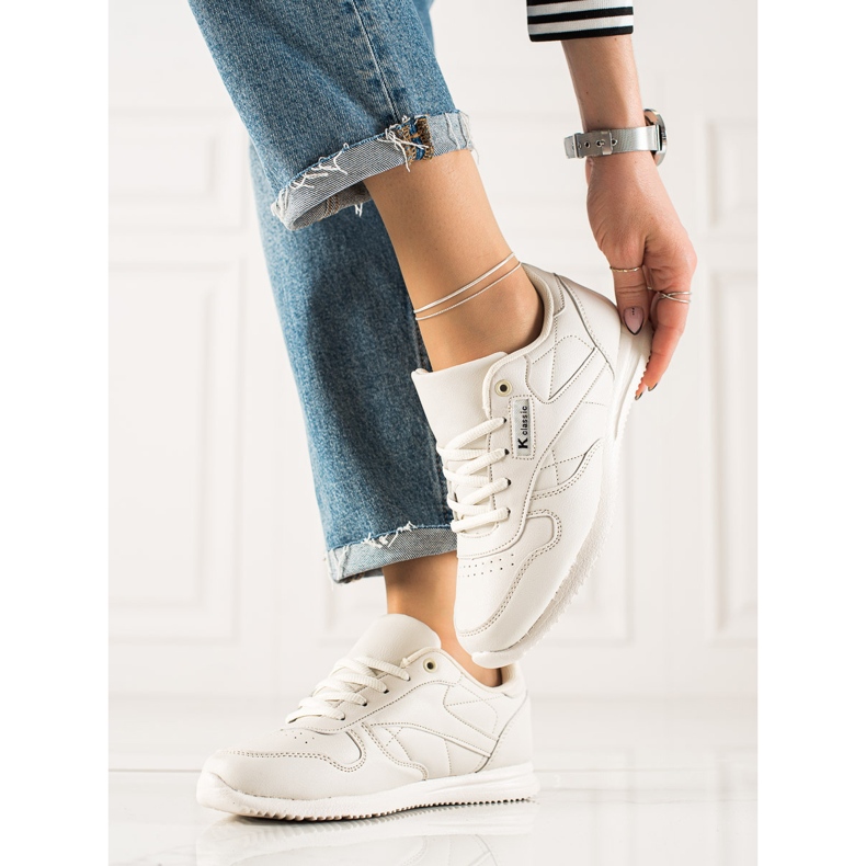 TRENDI Klassiska sportskor beige 2