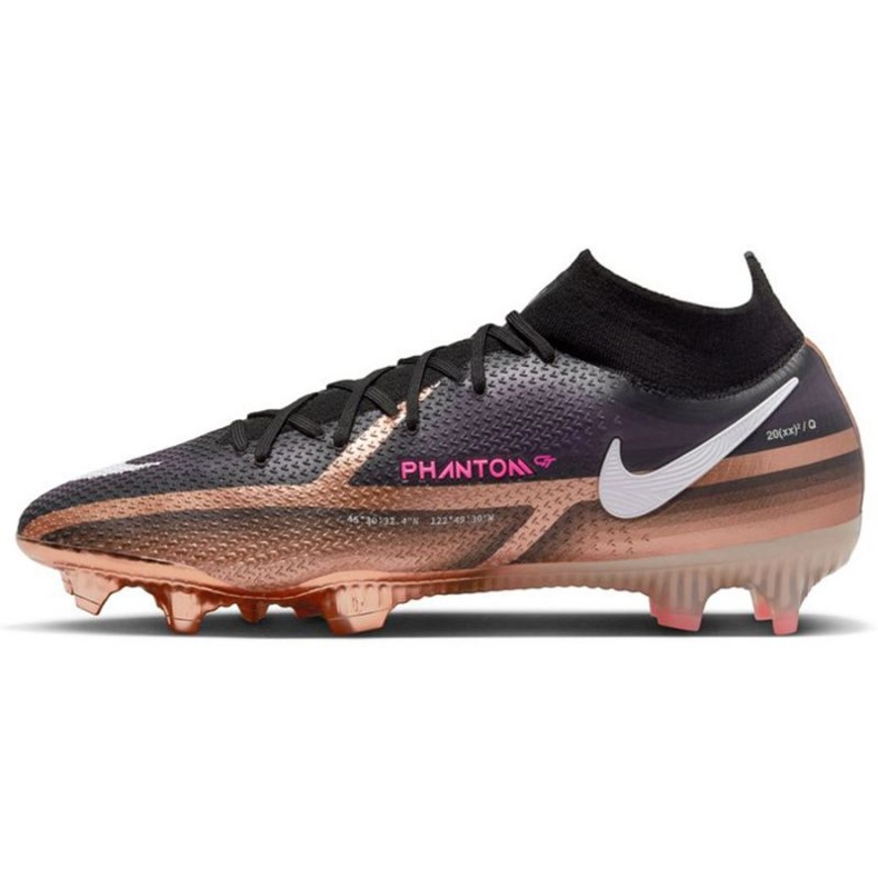 Fotbollsskor Nike Phantom GT2 Elite Qatar Dynamic Fit Fg M DR5955 810 brun svart 1