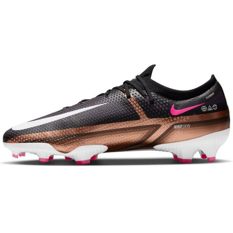 Nike Phantom GT2 Pro Qatar Fg M DR5959 810 fotbollsskor brun svart svart 1