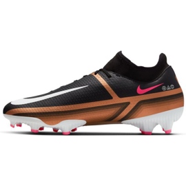 Nike Phantom GT2 Academy Dynamic FG/MG M DR5960 810 fotbollsskor brun svart beige och brunt 1