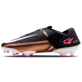 Fotbollsskor Nike Phantom GT2 Academy Qatar FlyEase Fit FG/MG M DR5962 810 brun svart beige och brunt 1