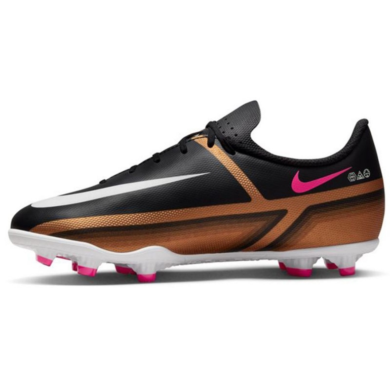 Fotbollsskor Nike Phantom GT2 Club Qatar FG/MG Jr DR6058 810 brun svart svart 1