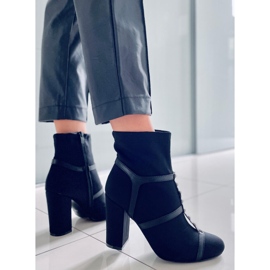 BM Shelley Svarta höga klackar 2