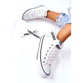 Högisolerade sneakers Big Star GG274027 Vit 2
