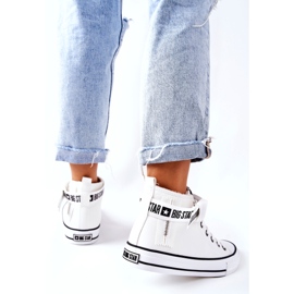 Högisolerade sneakers Big Star GG274027 Vit 5