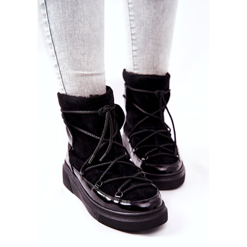 FILIPCZYK Isolerade mocka stövlar snöstövlar svart 3