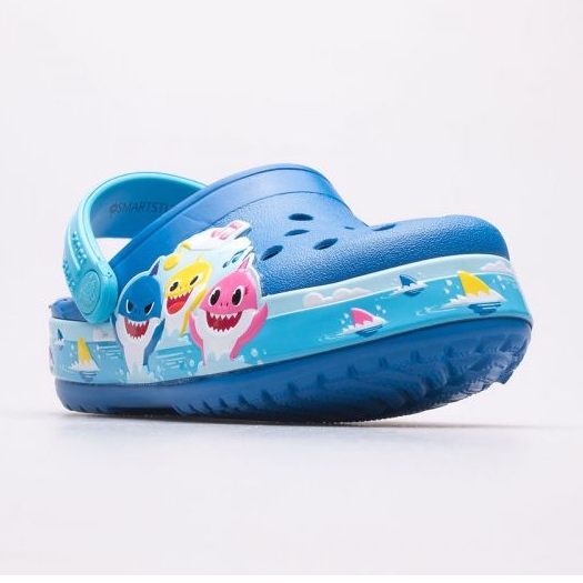 Crocs Fl Babyshark Band Clog T Jr 207066-4JL blå 1