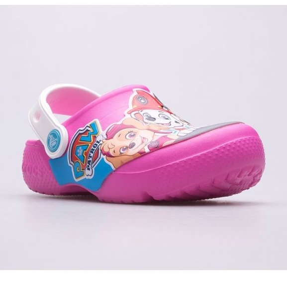 Slides Crocs Fun Lab Paw Patrol Clog Jr 206276-6QQ rosa mångfärgad 1