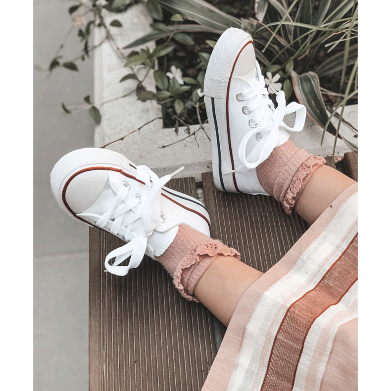 Vita Filemon klassiska barnskor 2