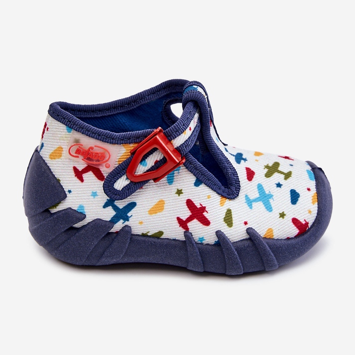 BEFADO S.A. Skor Tofflor Befado Planes 110P463 Vit och Marinblå 2