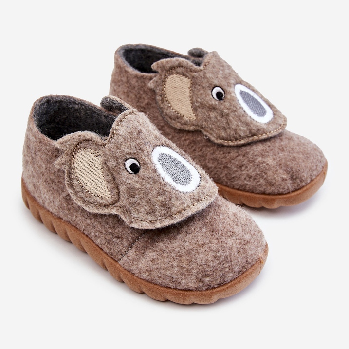 BEFADO S.A. Barntofflor Befado Koala 620P002 Beige brun 1