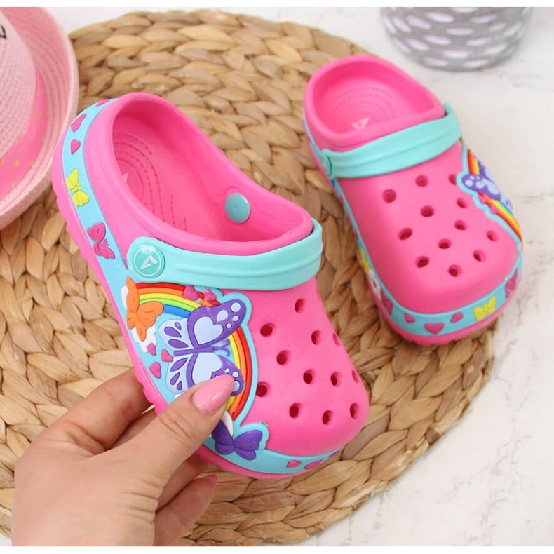 Flickrosa American Club skumtofflor 1