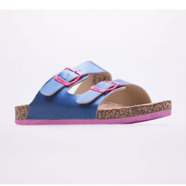 Lee Cooper Jr. Tofflor LCW-22-35-1187K blå 1