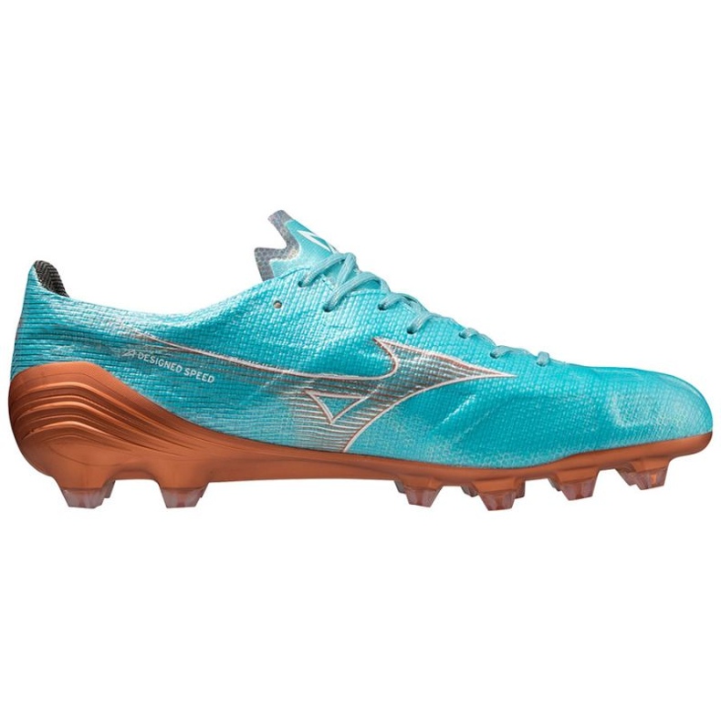 Mizuno Morelia Alpha Japan Md M P1GA236025 fotbollsskor blå blå 1