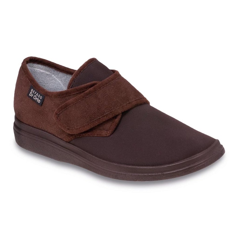 Dr.orto befado mäns tofflor PU 036M008 BROWN brun 1