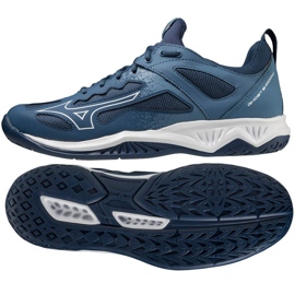 Mizuno Ghost Shadow X1GA218021 handbollsskor blå blå 1