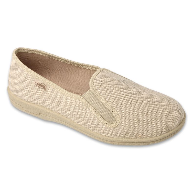 Befado pvc -skor för män 001M059 beige 2