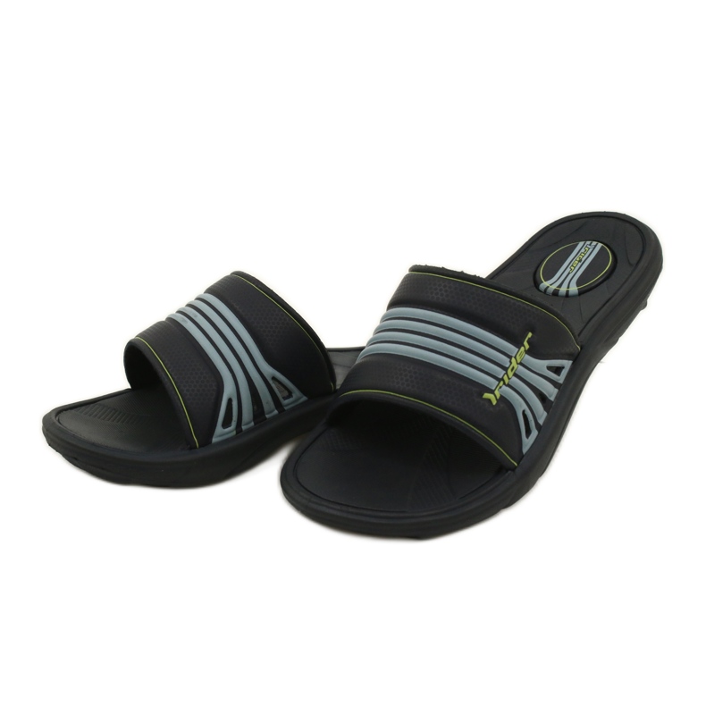 Rider Pool Children's Flip Flops 80341 Navy-Blue Stripes blå blå 2