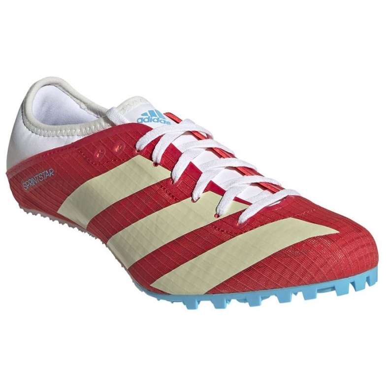 Spike skor adidas Sprintstar GY3537 röd 1