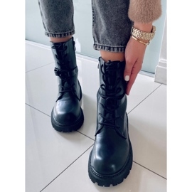 BM Snörstövlar Barkley Black svart 1