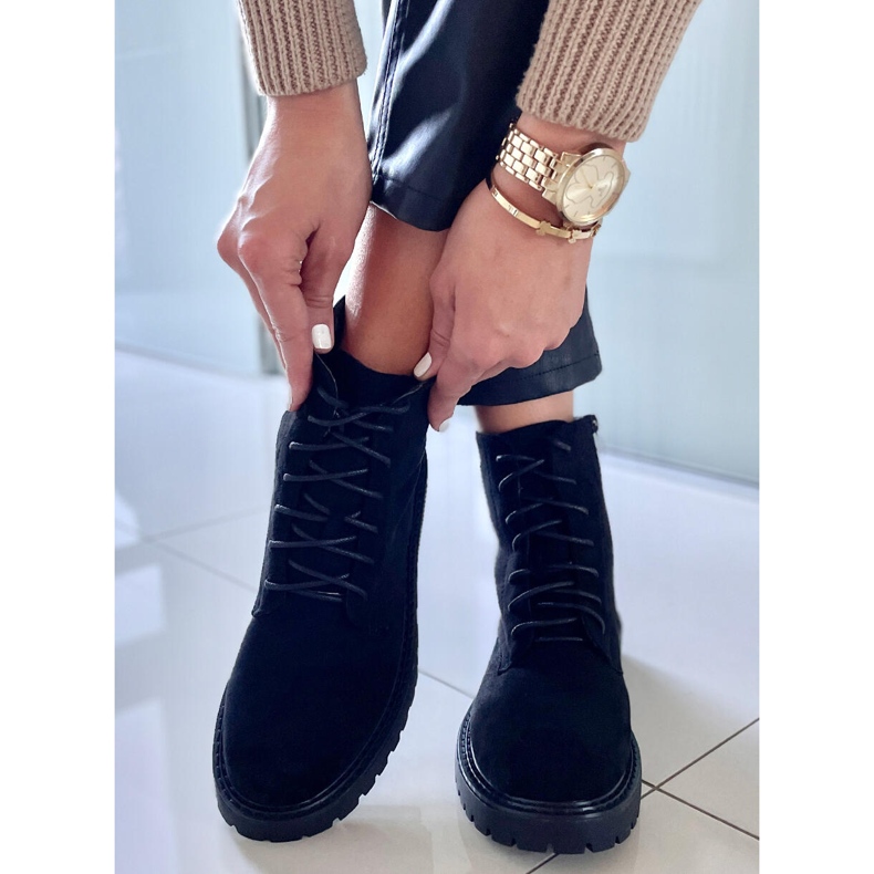 PA1 Gaten Black mocka snörstövlar svart 2