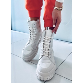 PA1 Platta snörstövlar Barkin Beis beige 1