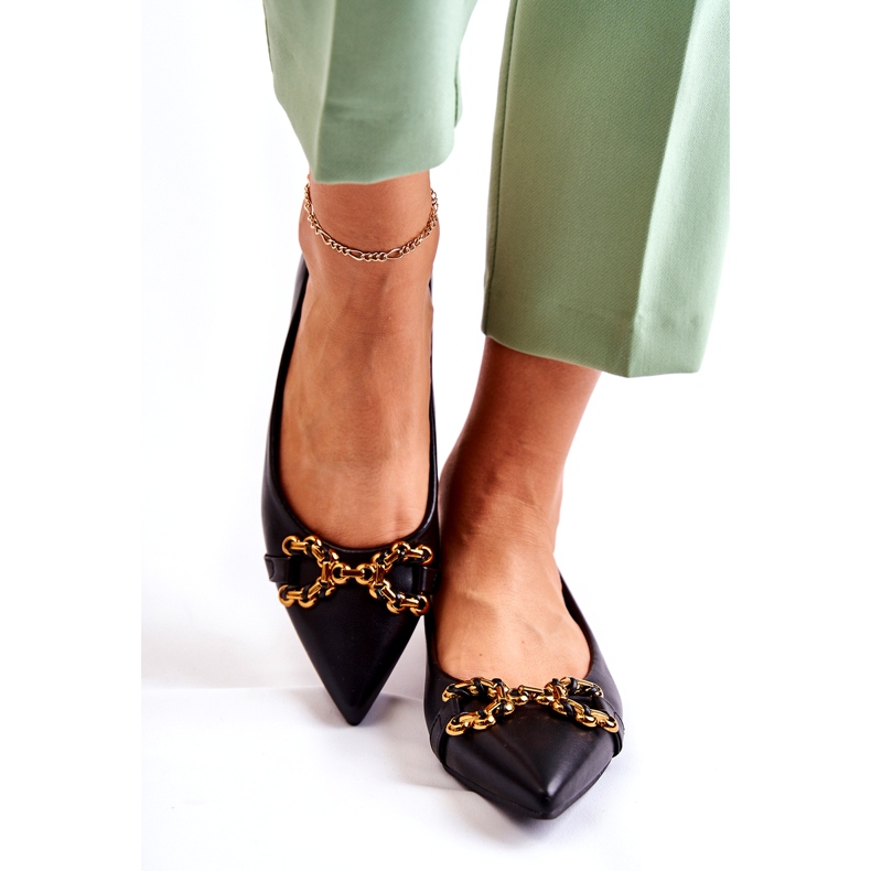 WS1 Damballerinor i spets med svart Carlos-prydnad 5