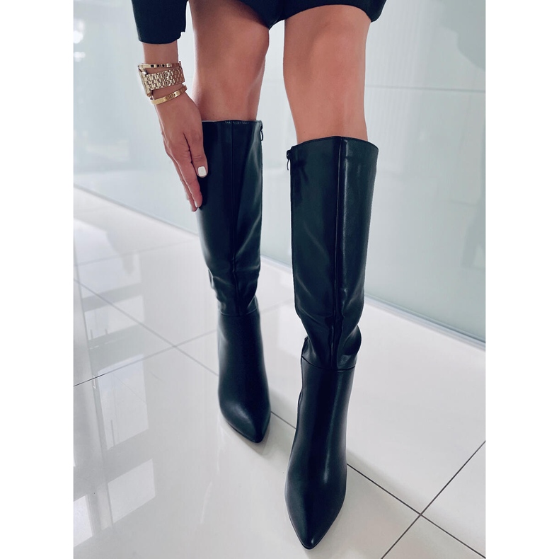 PA1 Klassiska Tiffany Black höga klackar svart 1