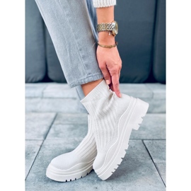 PA1 Strumpor hög ankel Silva Beige 2