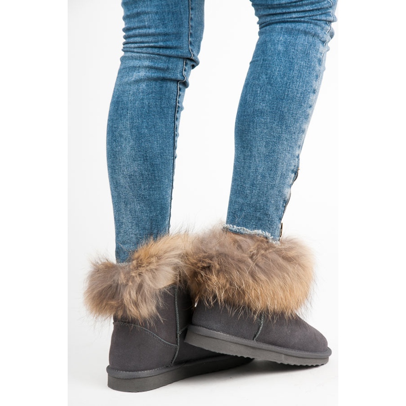 Coco Perla Läder Muluki grå 2 Coco Perla Läder Muluki grå 2