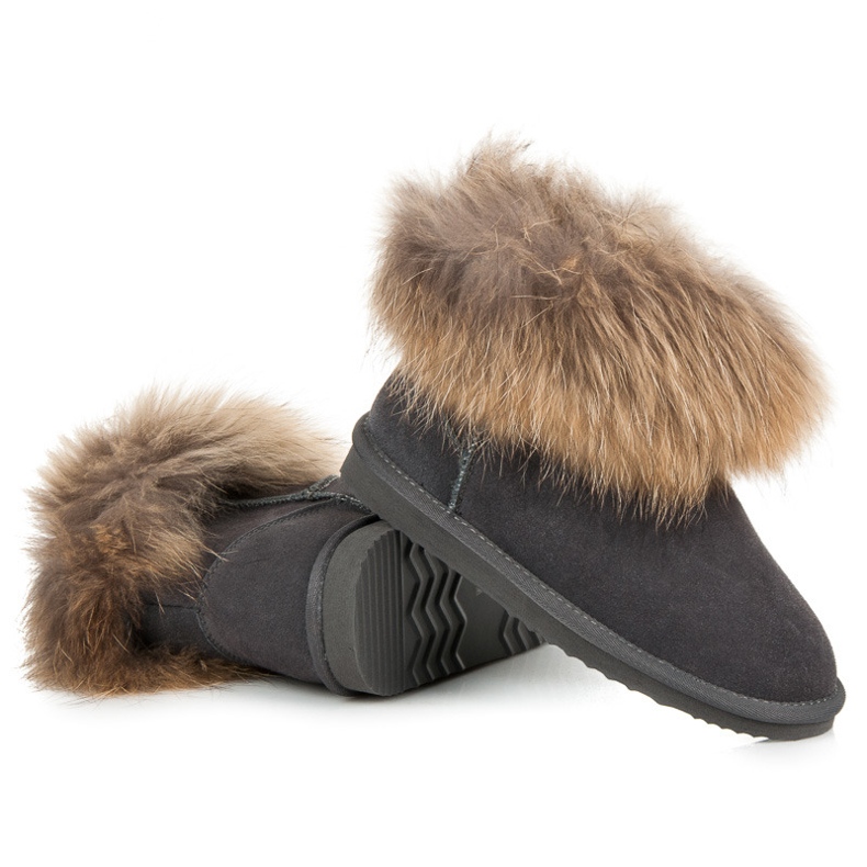 Coco Perla Läder Muluki grå 1 Coco Perla Läder Muluki grå 1