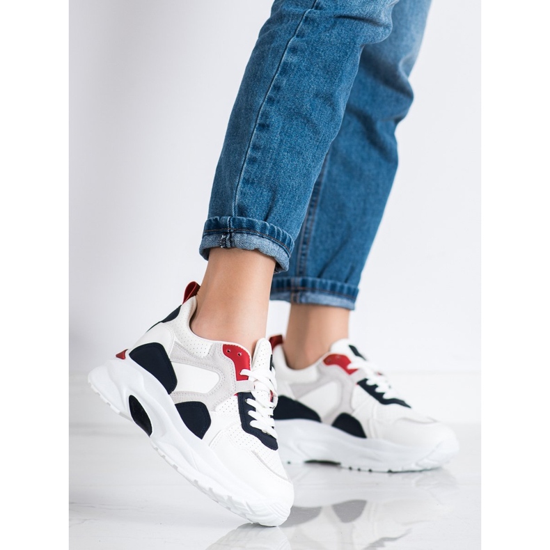 SHELOVET Färgglada sneakers mångfärgad 2