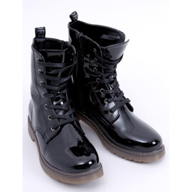 PA1 Patent martensiaki boots Mike Black Patent Pu svart 2