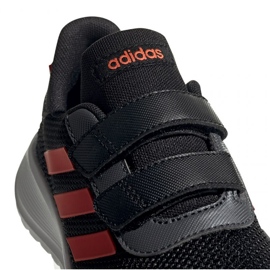 Adidas Tensaur Run C Jr EG4143 skor svart röd 2