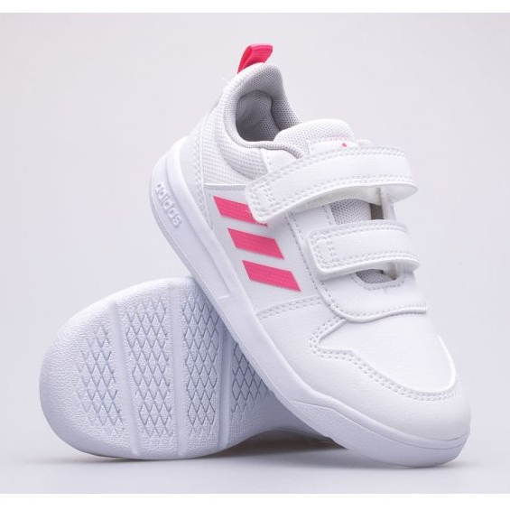 Adidas Tensaur I Jr S24059 skor vit rosa 1