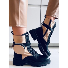 Snörstövlar Victor Beige 2