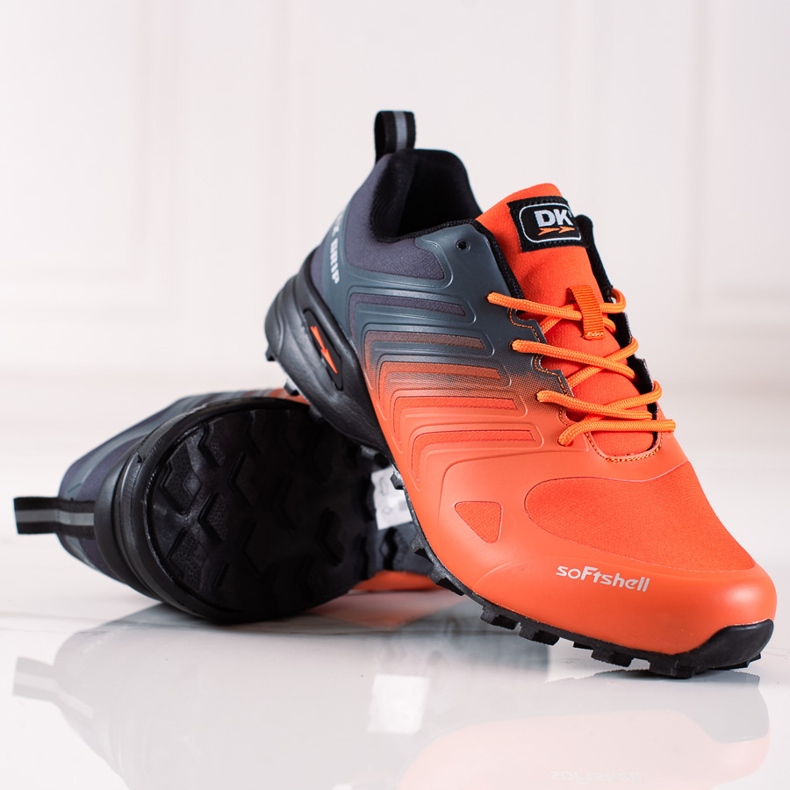 DK Trekking Skor orange 1