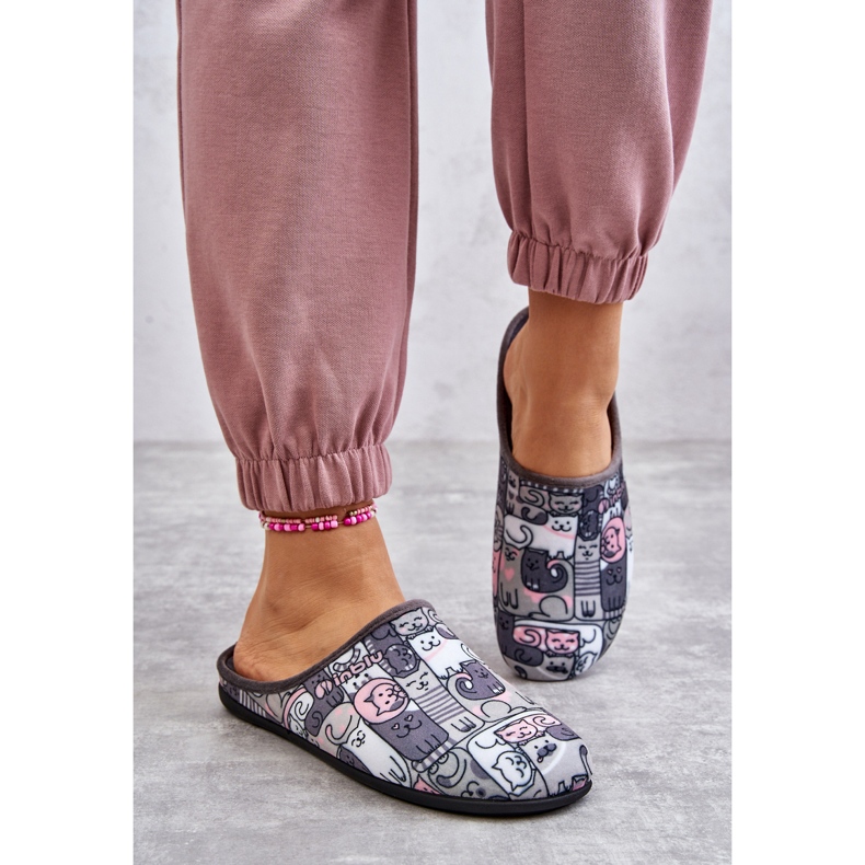 BEFADO S.A. Tofflor Befado Kotki 155D208 Grå 1