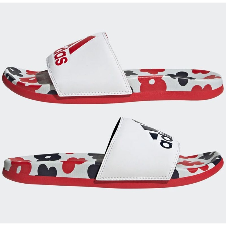 Adidas Adilette Comfort HQ7081 flipflops vit 1