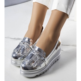 BM Cleo silver wedge skor 1