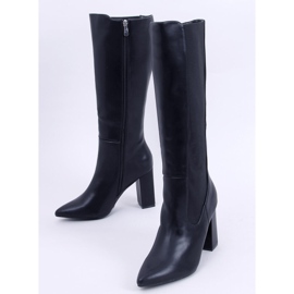 BM Klassiska höga klackar Patrice Black svart 1