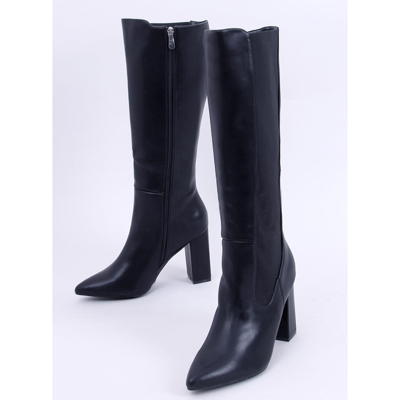 BM Klassiska höga klackar Patrice Black svart 1